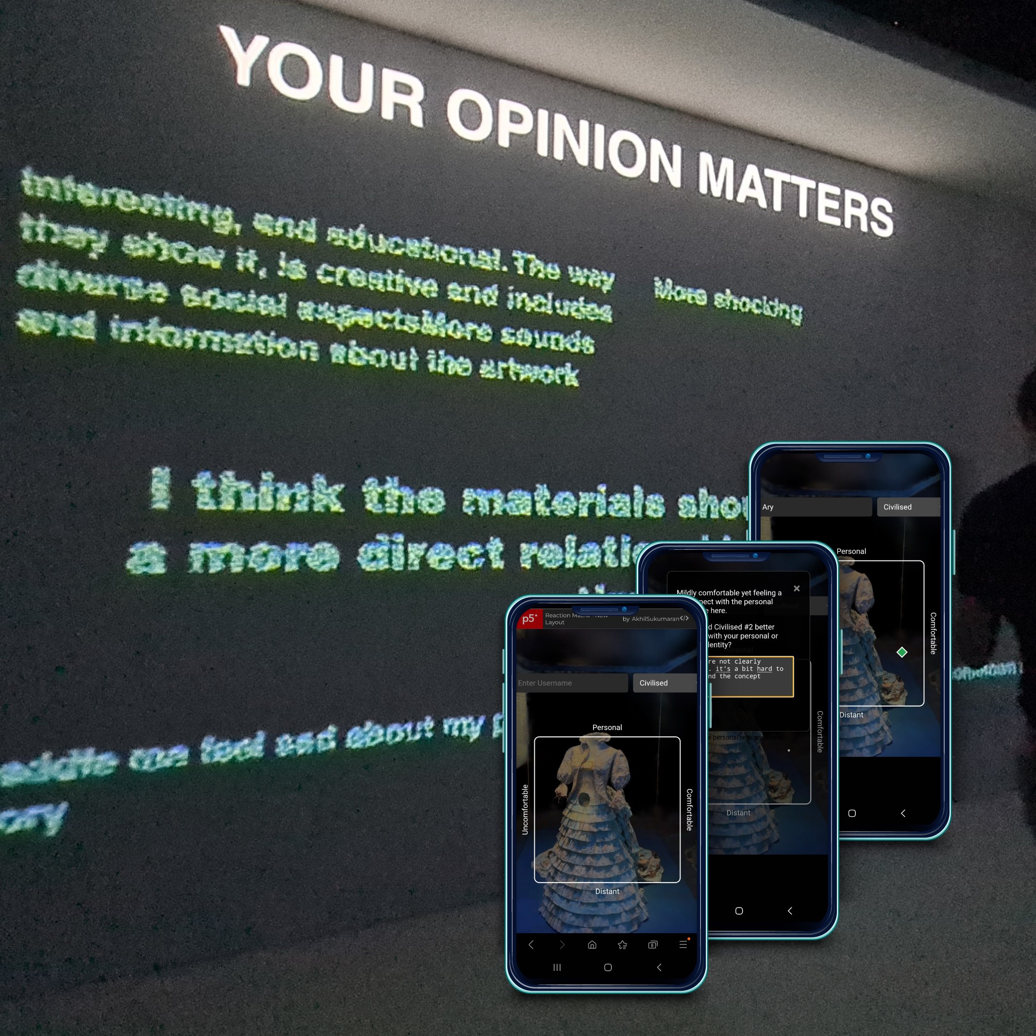 screens presentation